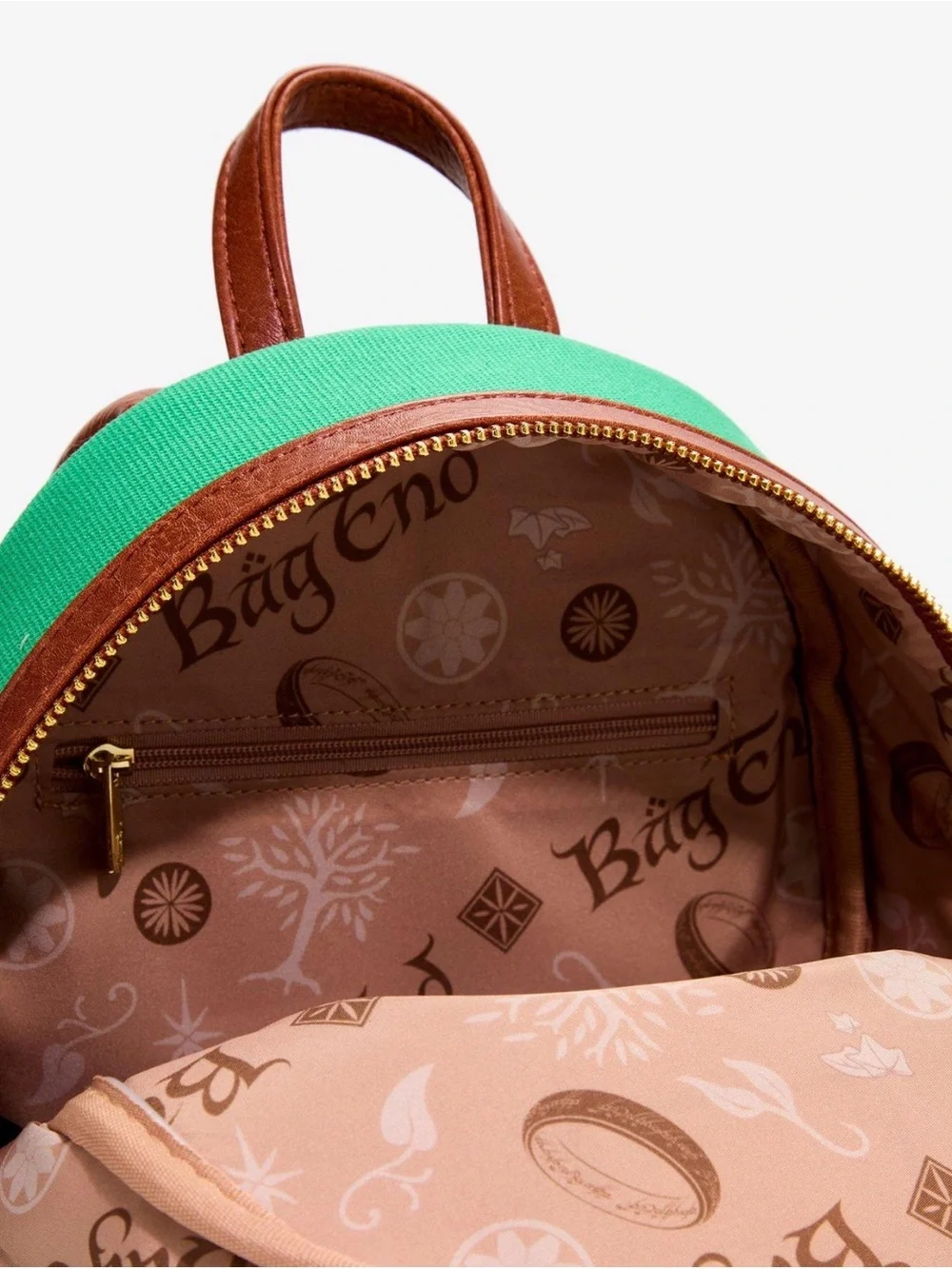 New Loungefly The Lord of the Rings Hobbit Door Mini Backpack